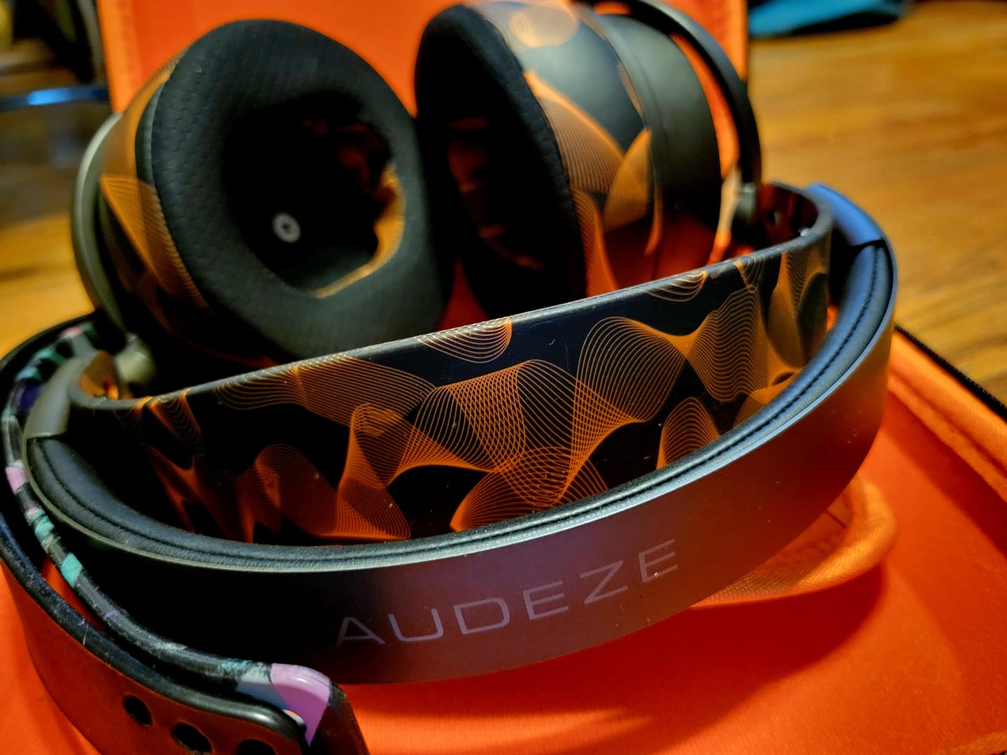 Customer photo review of Audeze Maxwell Earpads - WC FreeZe Cooling Gel