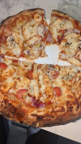 Customer photo review of Sourdough Pizza Bases