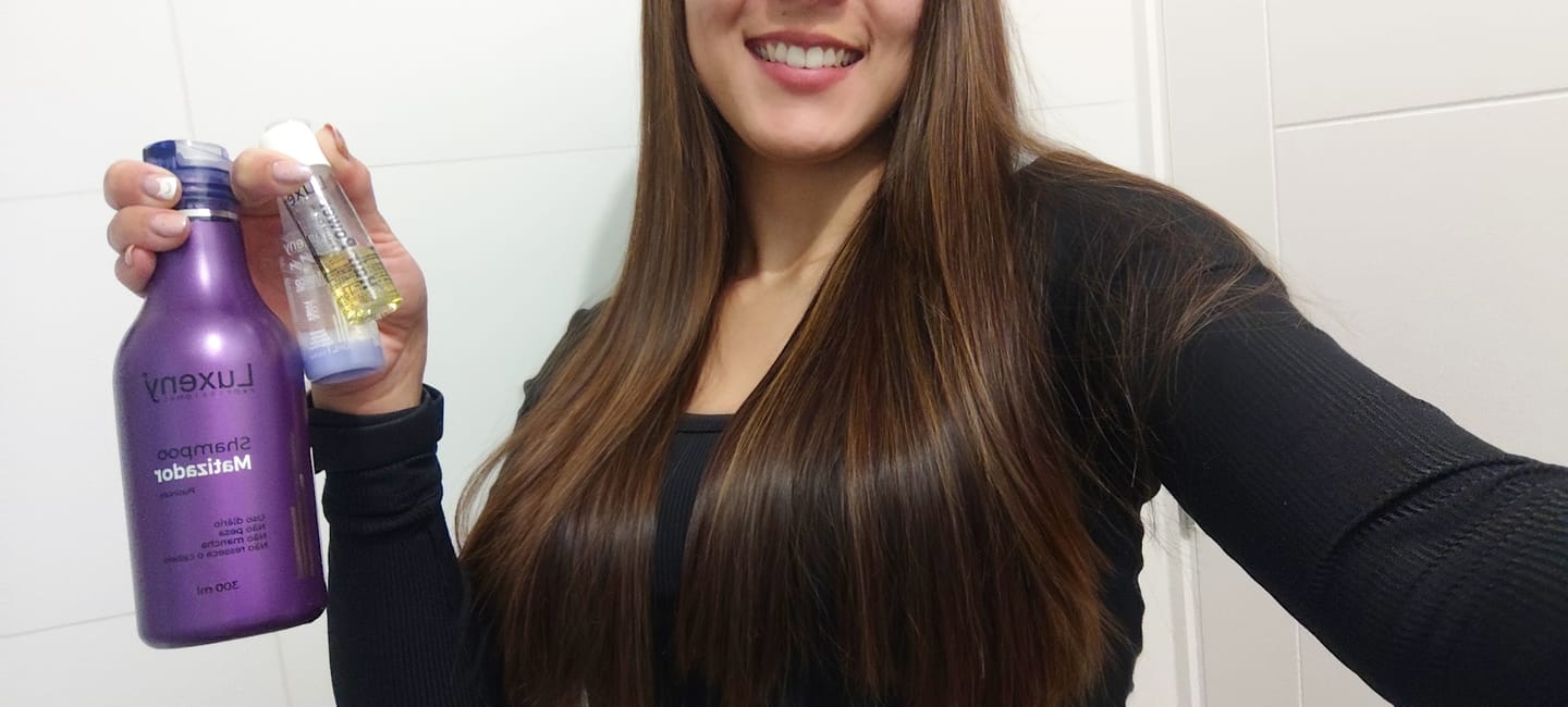 Customer photo review of Shampoo Matizador Platinum 300 ml