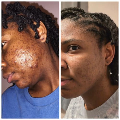 Customer photo review of Cocoa Body Wash