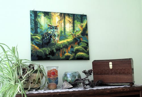 Customer photo review of Spezial-Lupe für Malen nach Zahlen