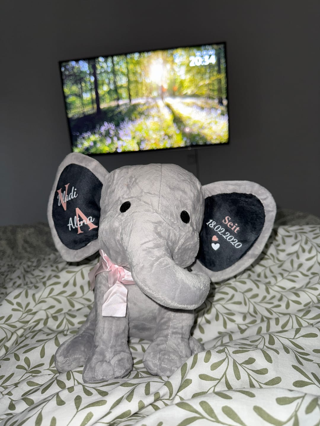 Customer photo review of Zusammen seit - Paar-Stofftier