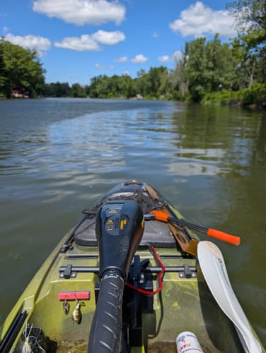 Customer photo review of Native Watercraft Motor Mount Plates