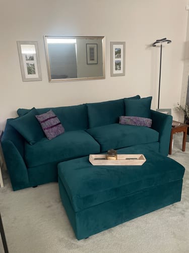 Customer photo review of Cedar Park 90" Sofa