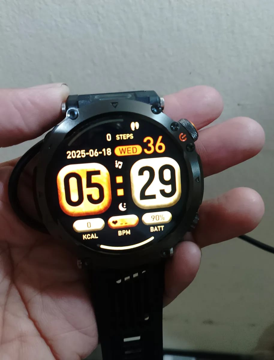 Customer photo review of STONE – Die stabilste Smartwatch mit 21+ Tagen Akkulaufzeit