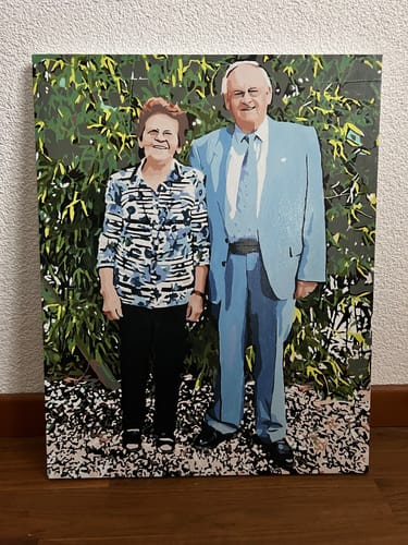 Customer photo review of Malen nach Zahlen - Dein Wunschmotiv