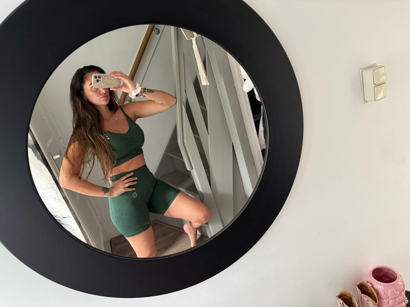 Customer photo review of Sport BH Groen