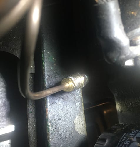 Customer photo review of Brass 7/16" Male Union for 3/16" Pipe