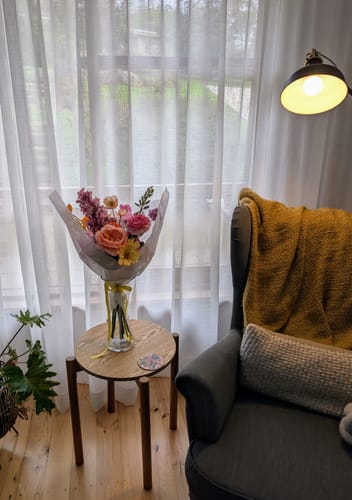 Customer photo review of Pastel Flowers