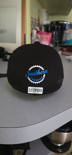 Customer photo review of Florida License Plate Enamel Pin