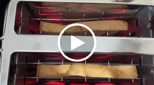 Customer video review of Silver Crest Touch Bread Toaster - German Lot