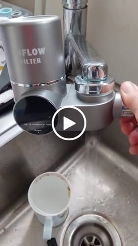 Customer video review of InFlow Tap Filter