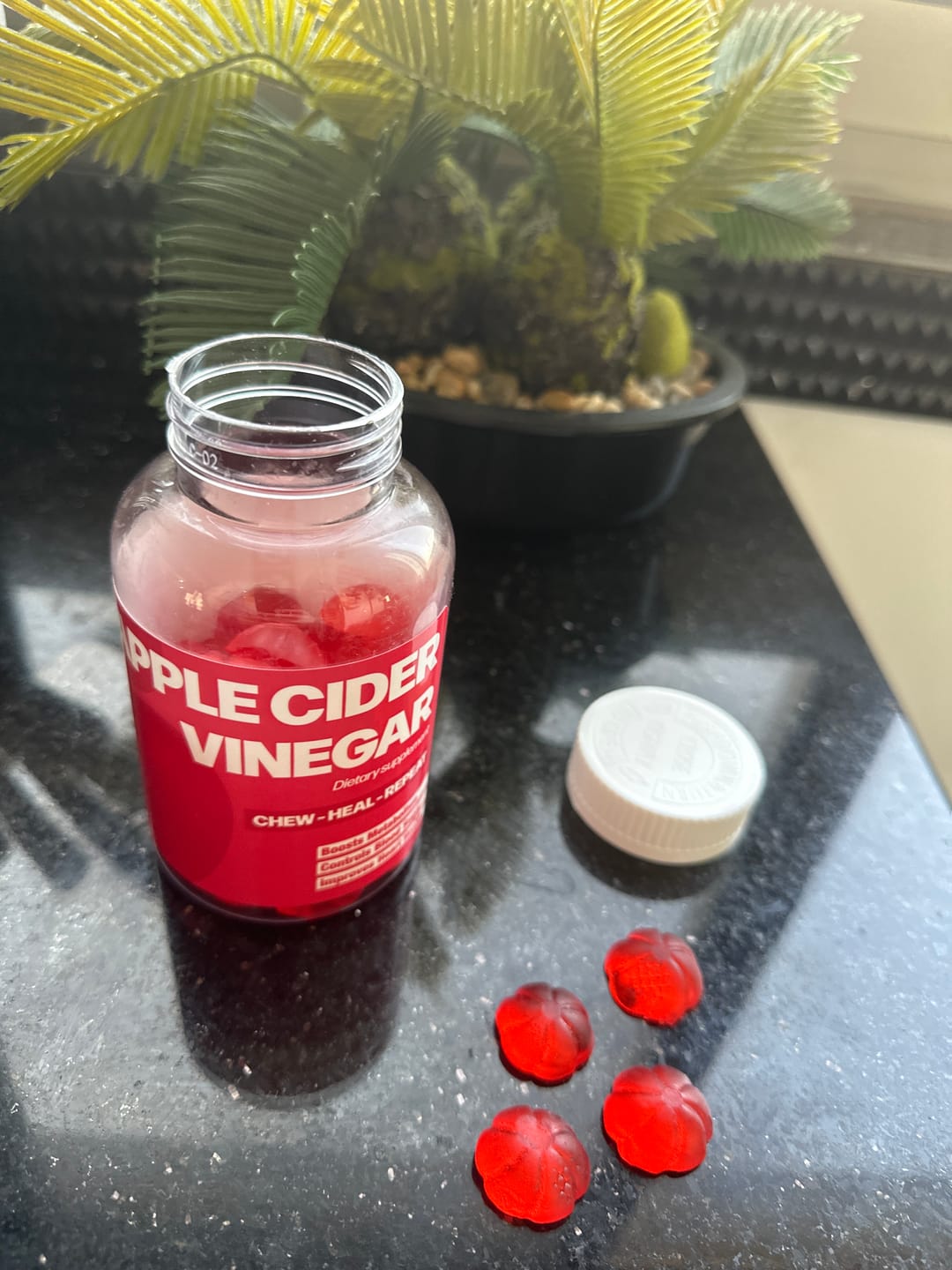 Customer photo review of Apple Cider Vinegar Gummies