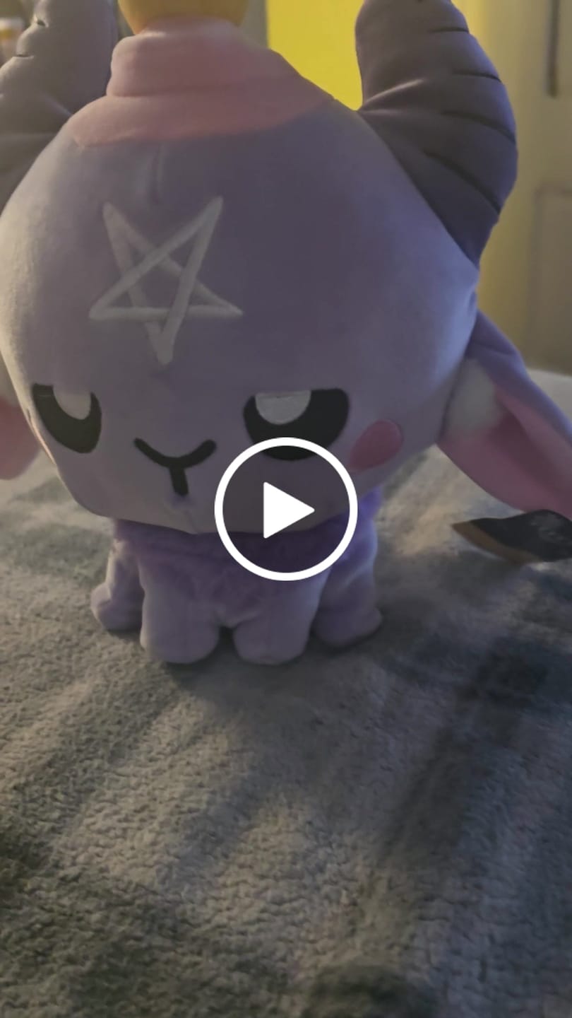 Customer video review of 'Lilith' the Baphomet 🐐 | Plush