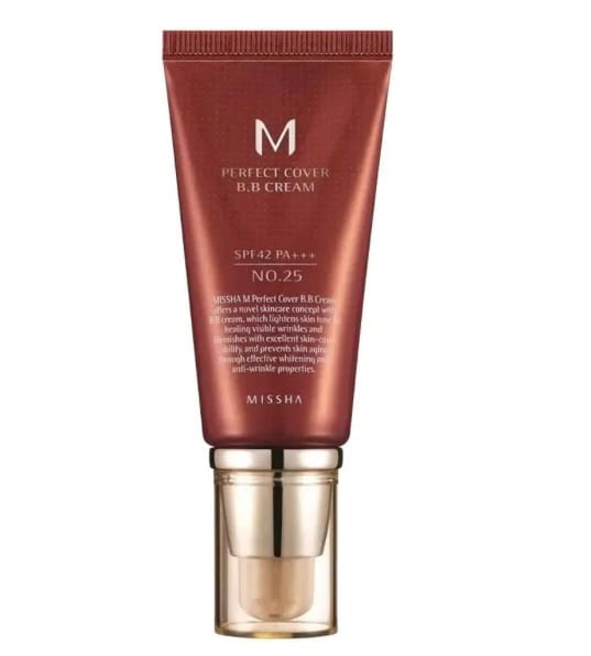 Customer photo review of BB-krēms Missha M Perfect Cover BB Cream SPF 42 PA+++