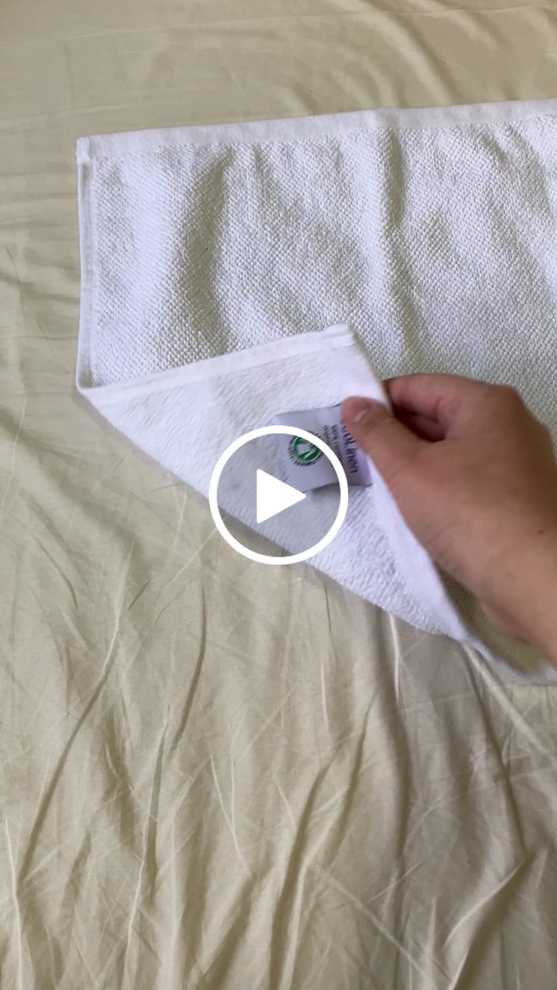Customer video review of Organic Cotton Face Towel