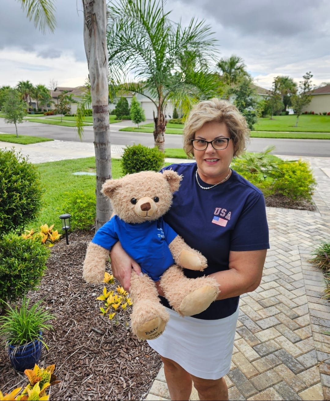 Customer photo review of 65cm Original Eddy the Teddy
