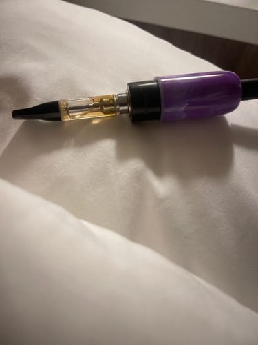 Customer photo review of 1 Gram THC-A Blend Vape Cartridge | Sour Diesel - Sativa