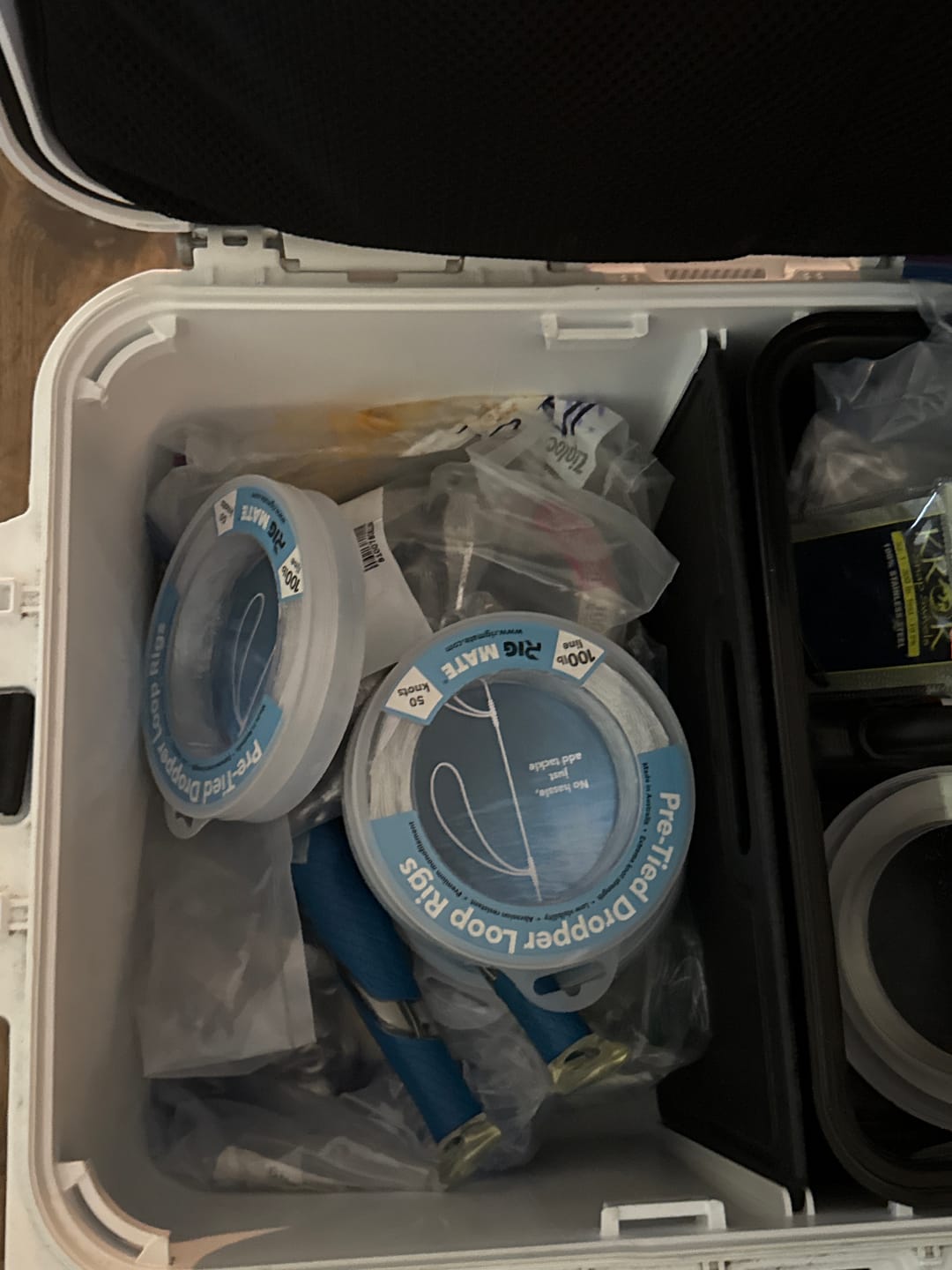 Customer photo review of 100 lb Pre-tied dropper loop rigs USA