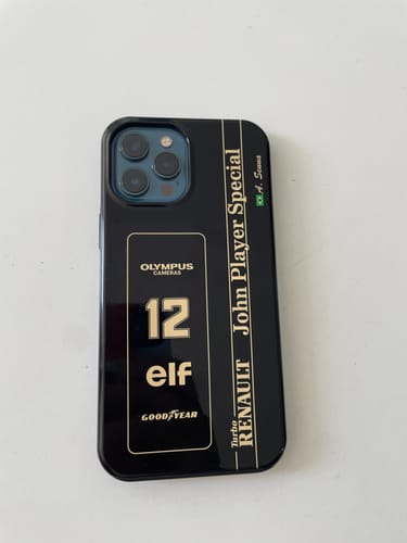 Kundenbewertung mit Foto zu Lotus 97T/98T Senna F1 Livery - Individuelle Premium Hülle für iPhone