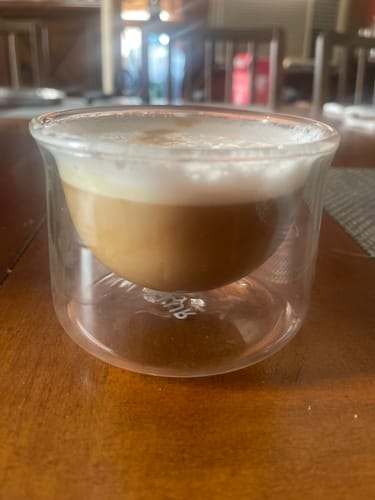 Customer photo review of FLUR Latte XL Glasses