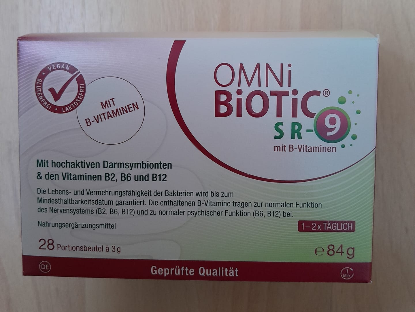 Customer photo review of OMNi-BiOTiC® SR-9 mit B-Vitaminen