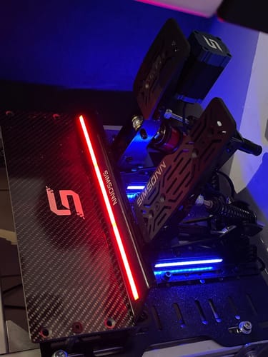 Customer photo review of Simsonn Pro X Ultra Sim Racing Pedal with Haptic Reactor