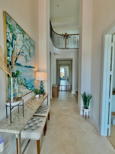 Customer photo review of Modern Landscape Painting #ABAV566