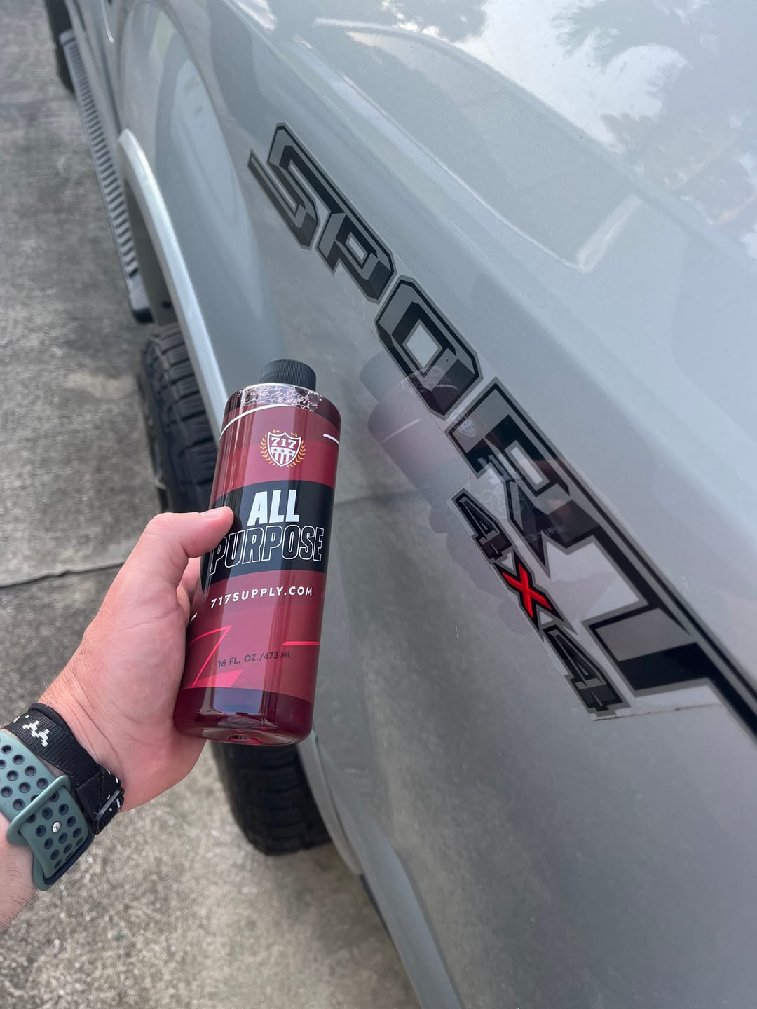 Customer photo review of 717 Supply All Purpose