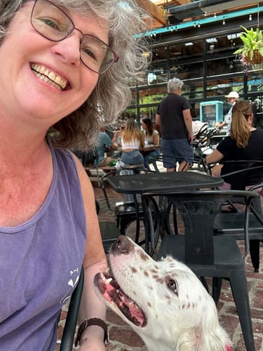 Customer photo review of Minimalist Raccoon Comfort Colors® Tank Top