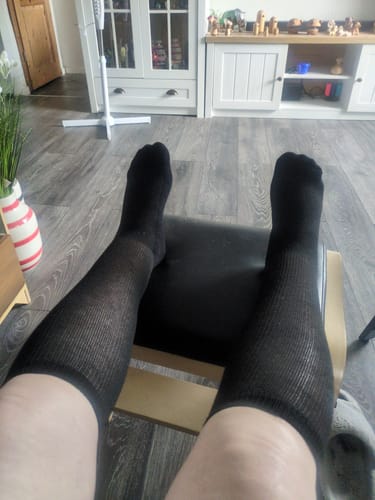 Customer photo review of Komfortstrømper