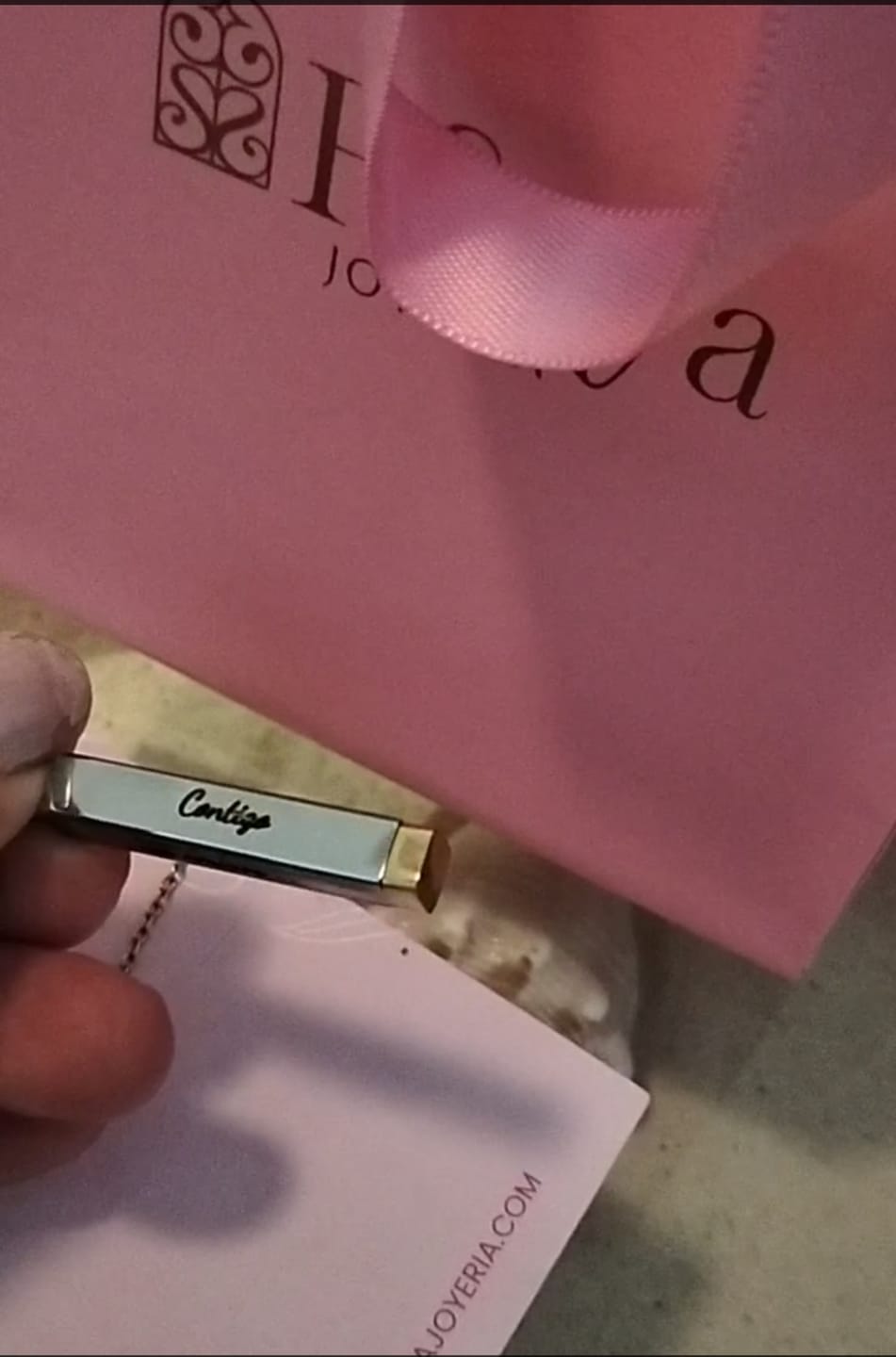 Customer photo review of Bolsita de Regalo Pitaya