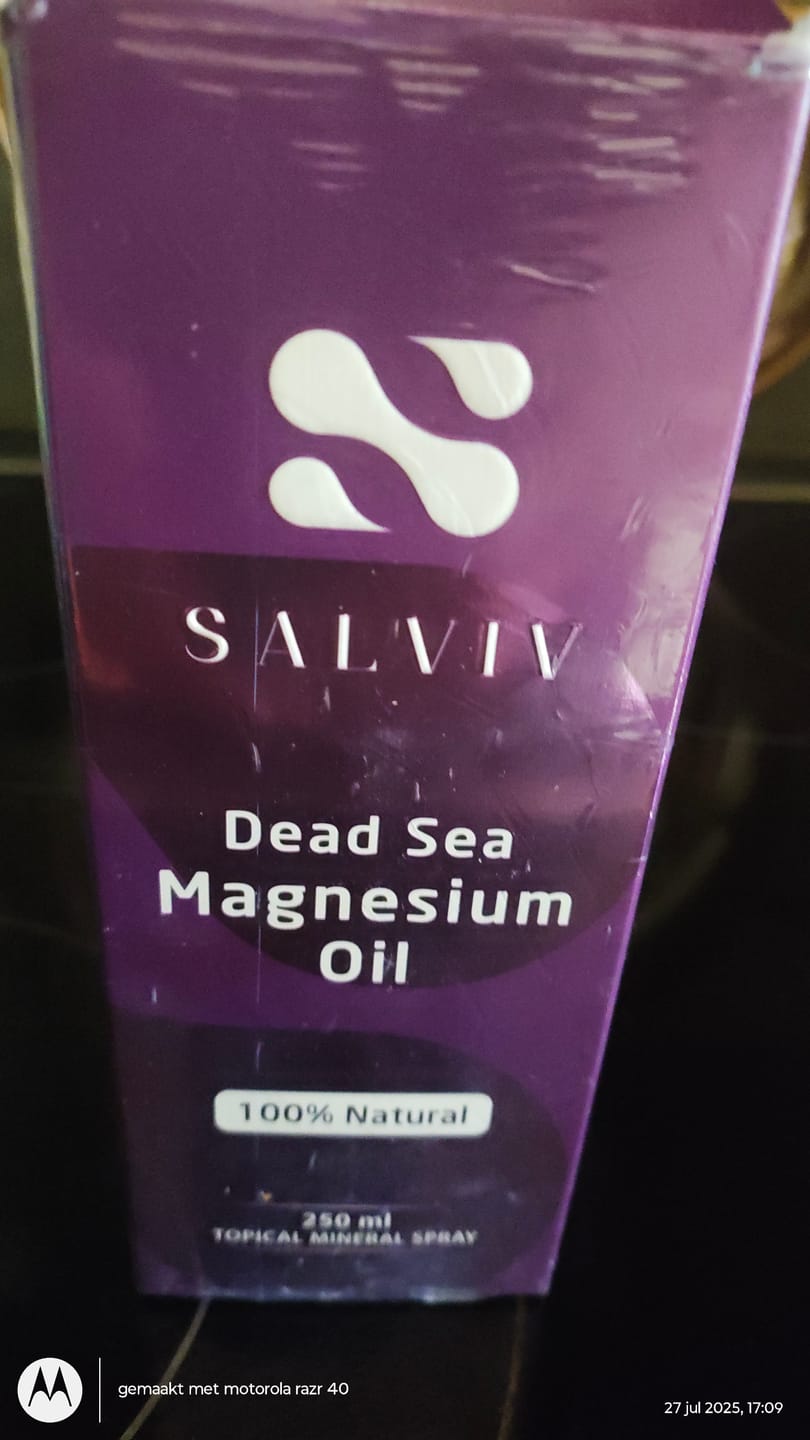 Customer photo review of Salviv Dead Sea Magnesium Oil