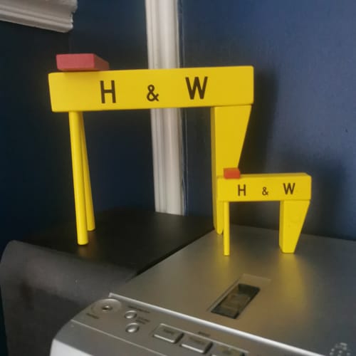 Customer photo review of H&W Crane Model | Cowfield Design