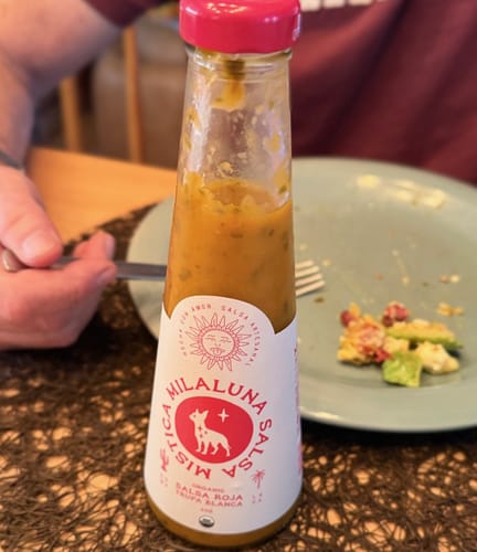 Customer photo review of Salsa Roja with White Truffle