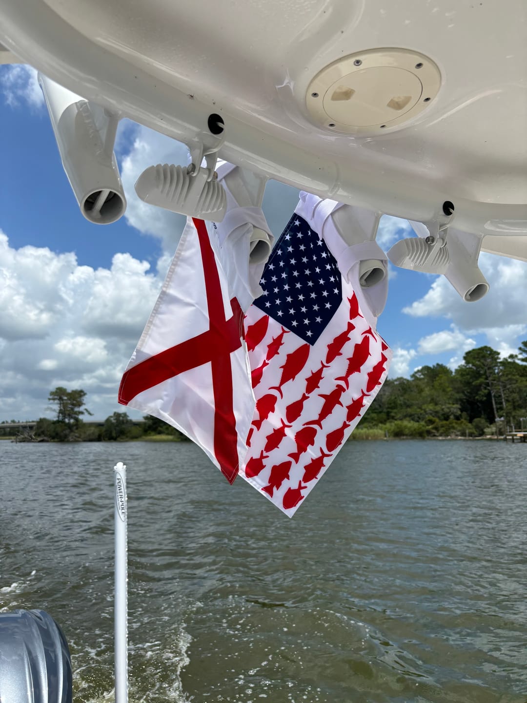 Customer photo of the Alabama State Flag