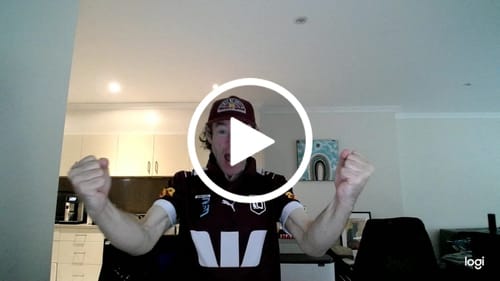 Customer video review of QLD State Of Origin 2025 Mens Jersey