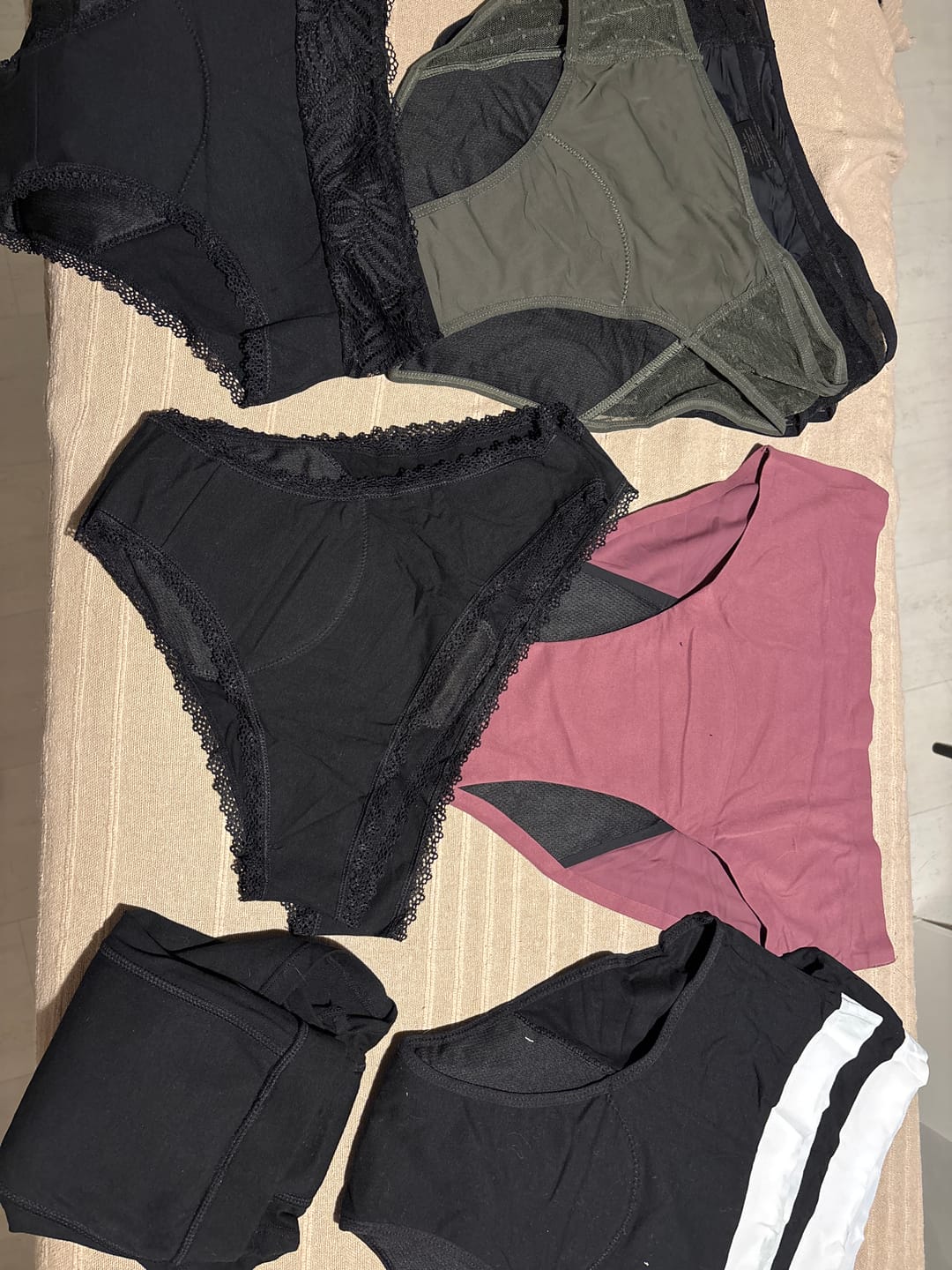 Customer photo review of Lot de 10 culottes - Du 3XS au 8XL