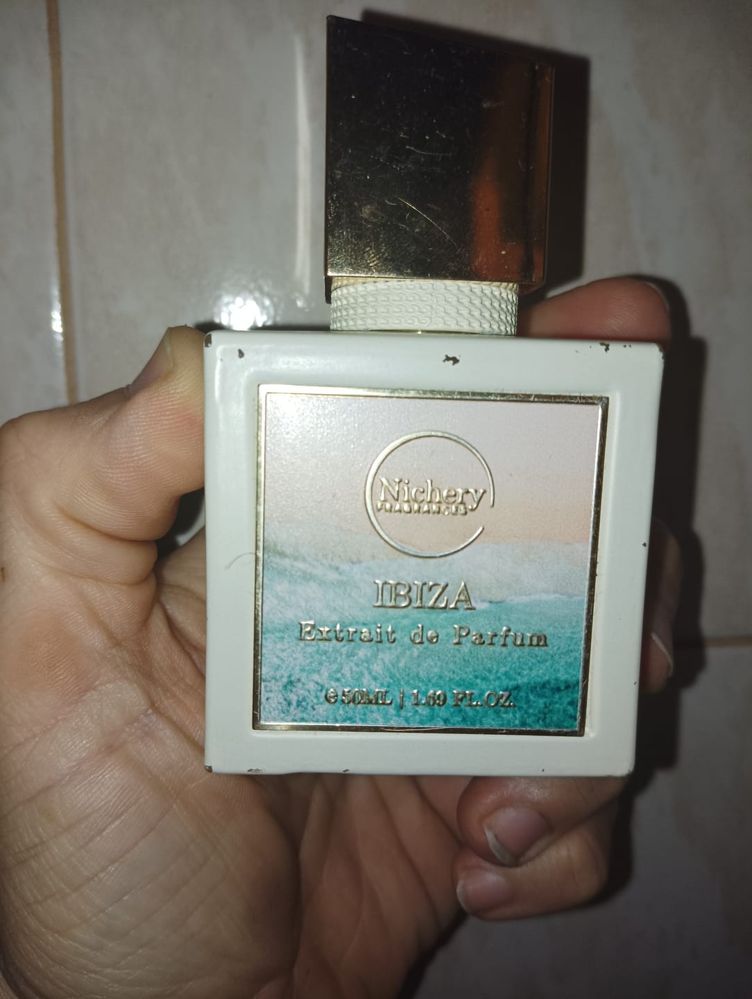 Customer photo review of Nichery Ibiza Extrait de Parfum - Unisex 50ml