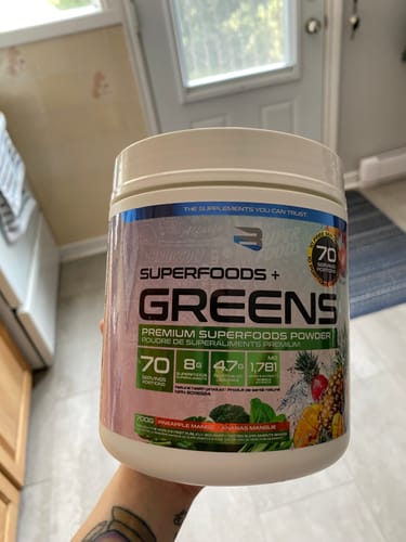 Customer photo review of Superfoods + Greens