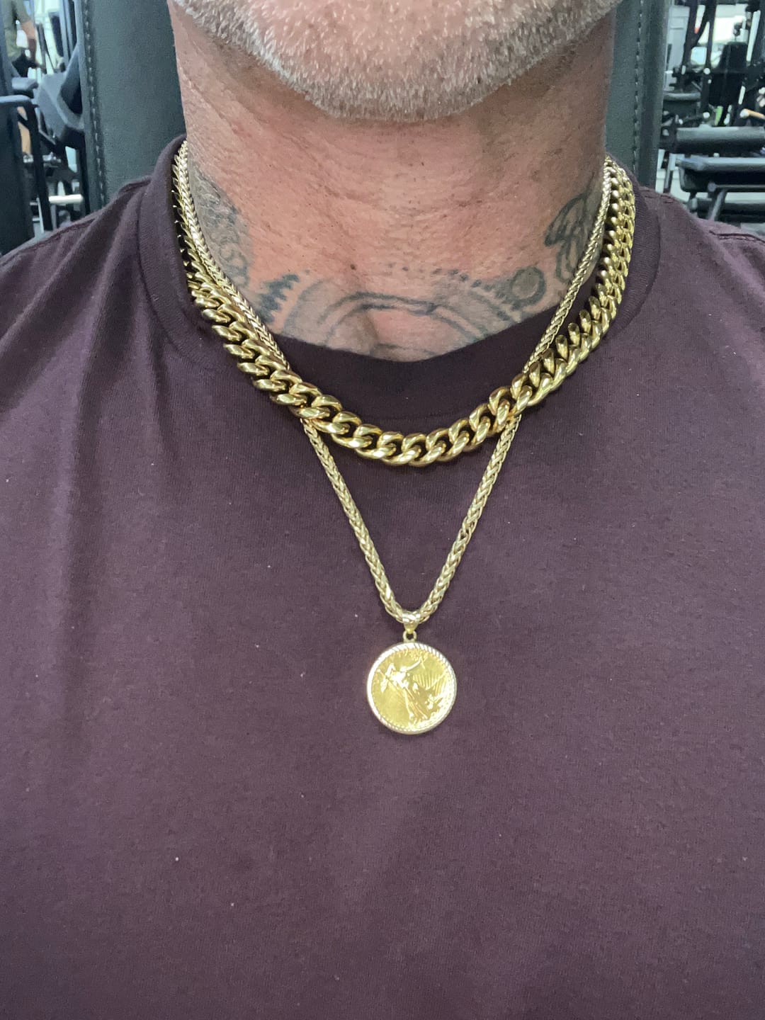 Customer photo review of "Unbreakable" Cuban (Gold) 10mm