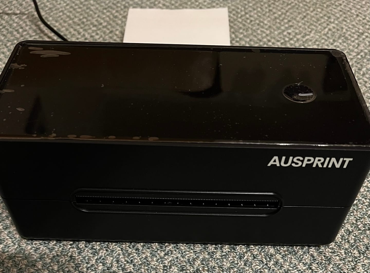 Customer photo review of AUSPRINT PRO Thermal Label Printer (300DPI)