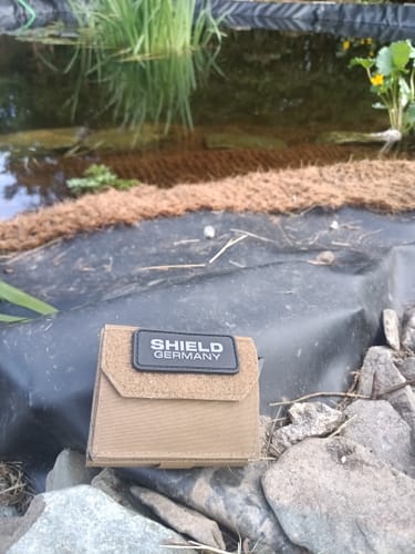 Customer photo review of Tactical Wallet Münzfach - Coyote