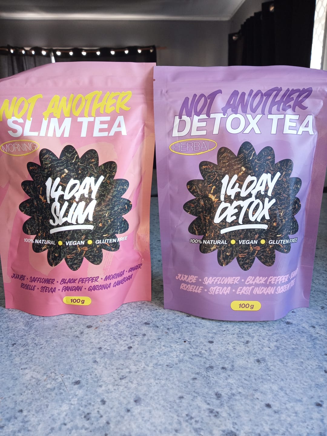 Customer photo review of 14 Day Detox Tea