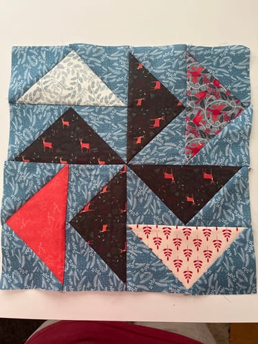 Customer photo review of Mrs Quilty Subscription Box 4