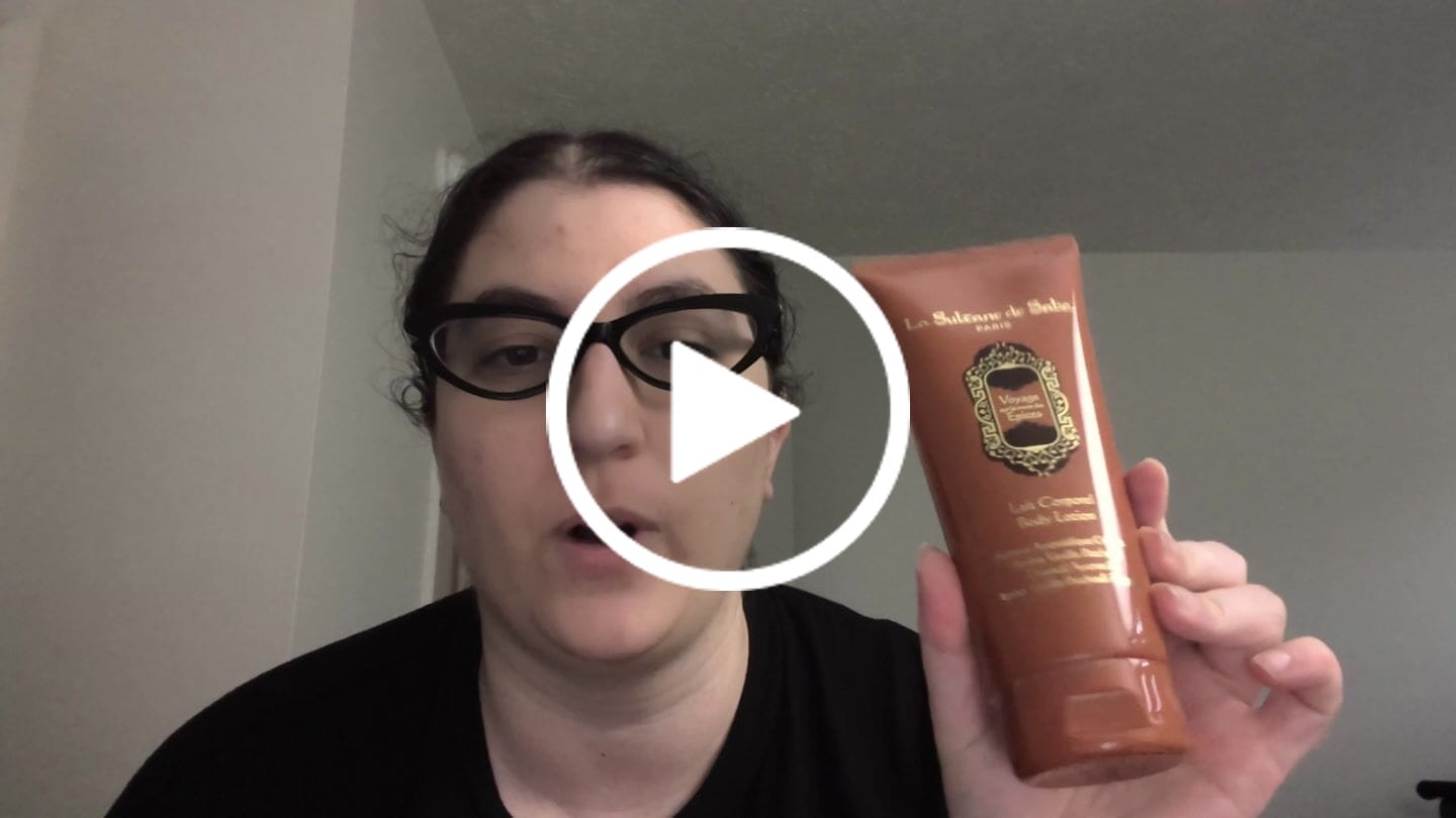 Customer video review of Body Lotion - Ayurvedic Treatment - Amber Vanilla Patchouli Journey To The Spices Route
