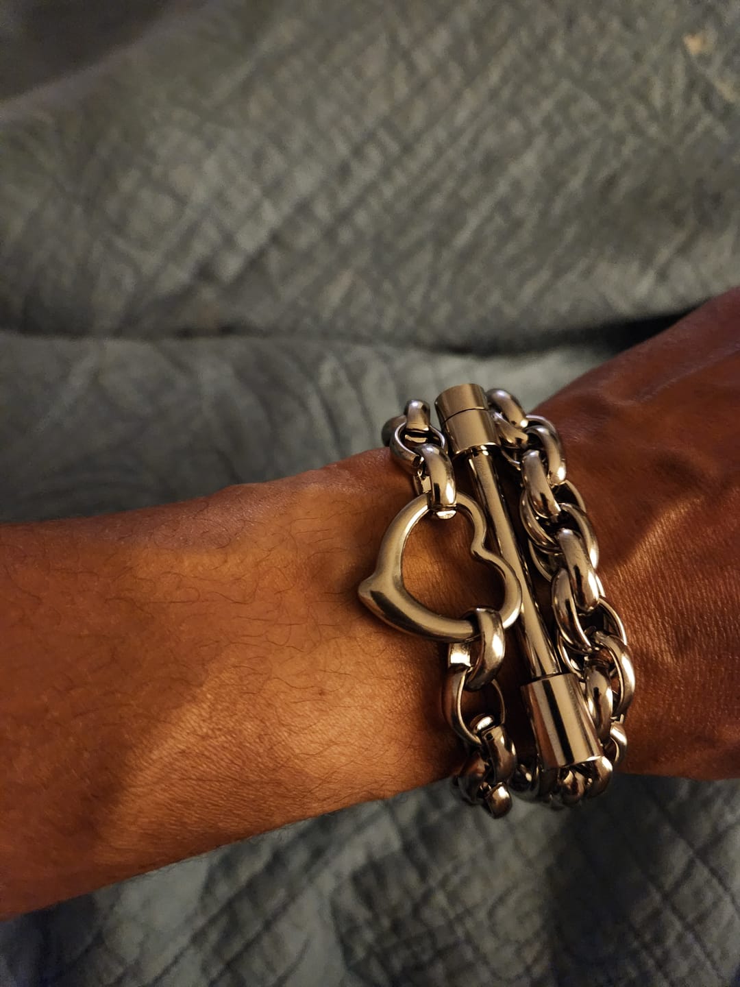 Customer photo review of Audra Bracelet Stack