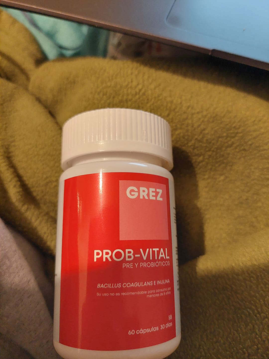 Customer photo review of PROB-VITAL - Simbiótico (Probióticos & prebióticos)