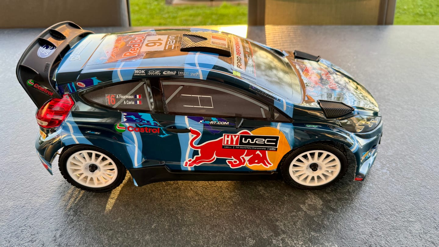 Customer photo review of Assembled Wheel Set For XTS-F10 RC Rally Car
