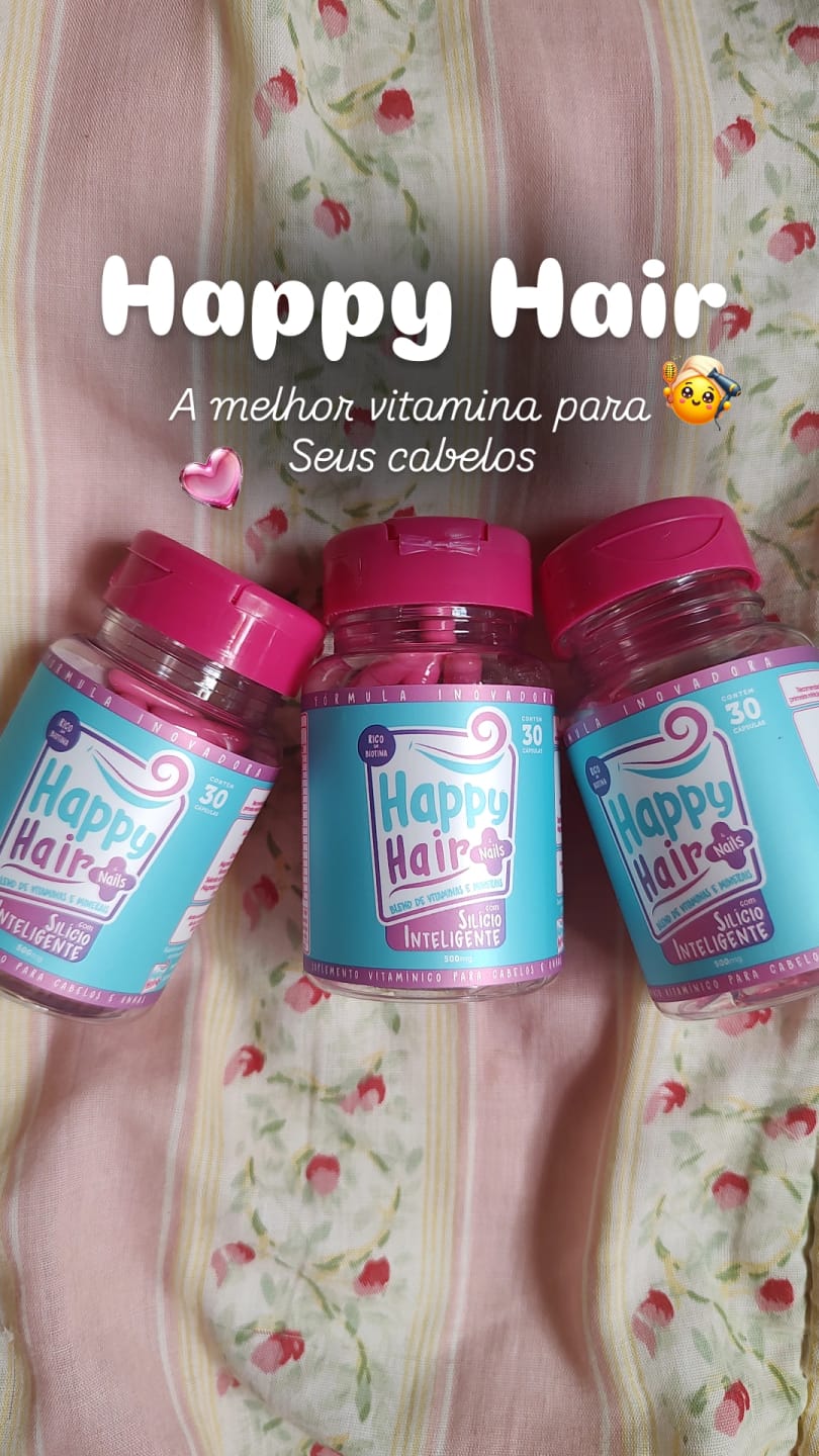Customer photo review of Happy Hair 3 Potes
